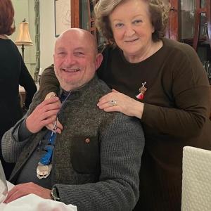 La Presidente Nazionale Marina Bartolucci Sedmak e il Delegato del Veneto Adamo Monari
