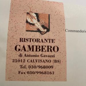 Ristorante Al Gambero a Calvisano
