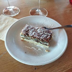 La "gibaniza" dolce tipico dell'Osmiza Zidarich