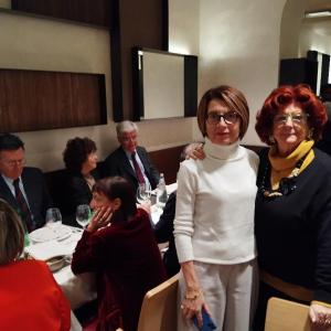 Presidente e Vice Presidente alla cena conviviale fondativa di Roma 2023